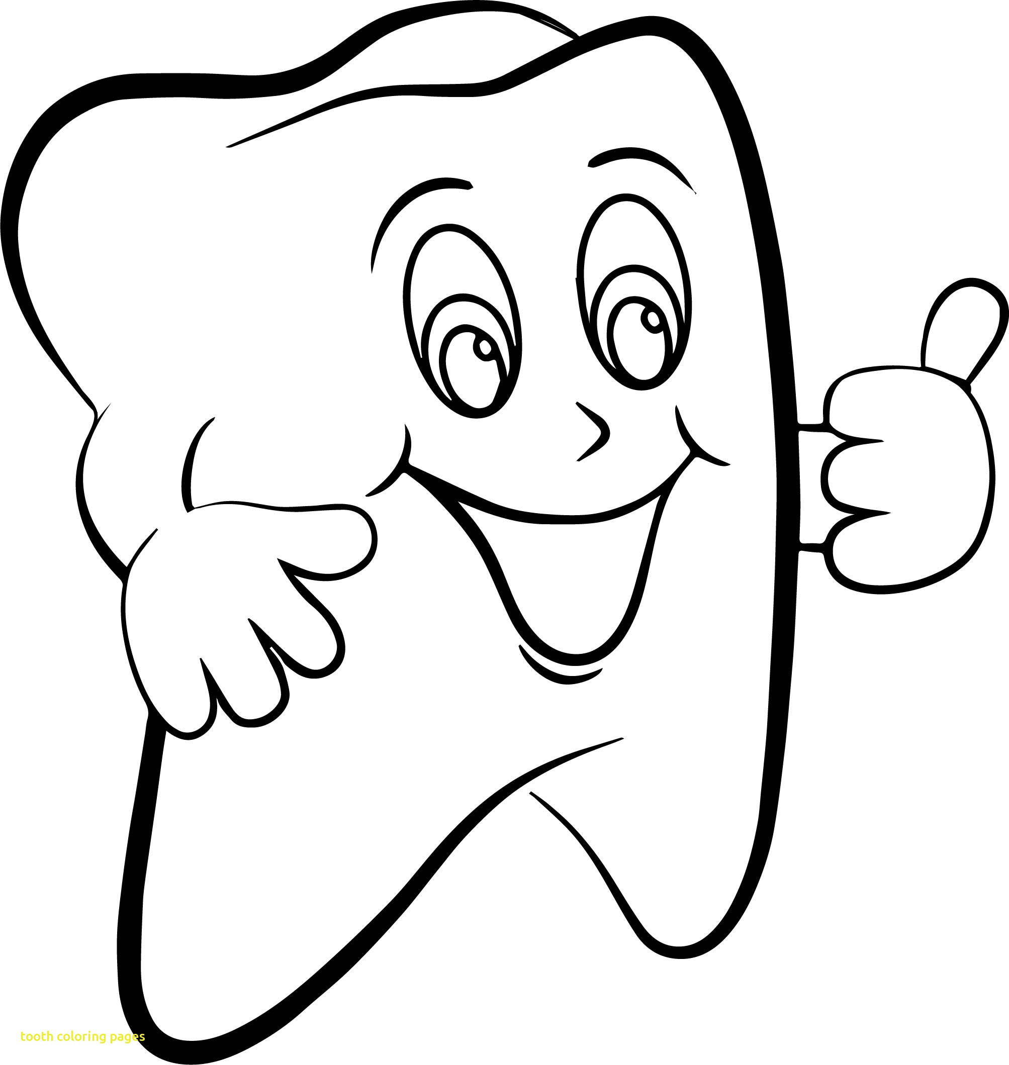 2007x2119 Tooth Coloring Pages With Brushing Teeth Page 18 Regard To Dental