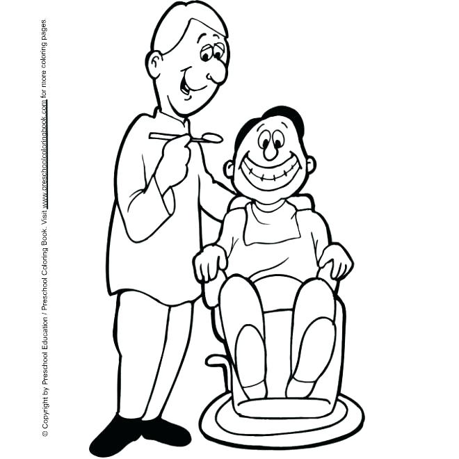 660x660 Free Dental Coloring Pages Teeth Coloring Pages Printable Dentist