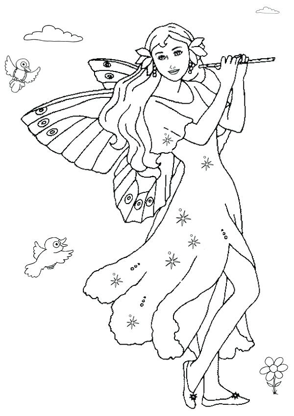 600x850 Printable Fairy Coloring Pages Fairies Coloring Pages Printable