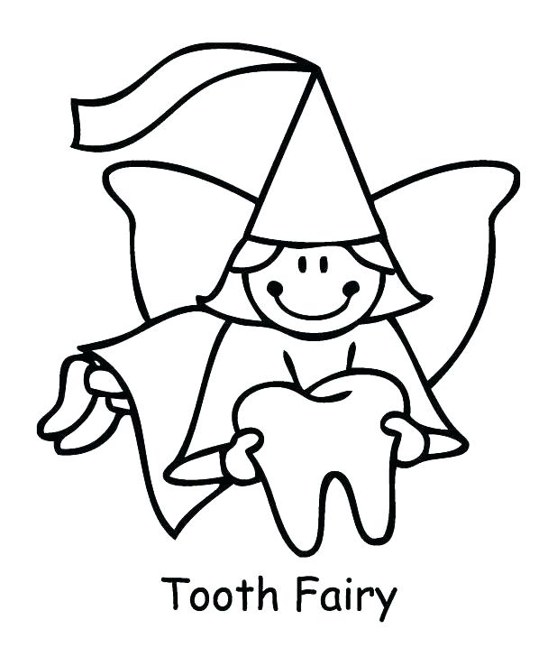 618x728 Tooth Color Page Tooth Fairy Coloring Pages Printable Tooth
