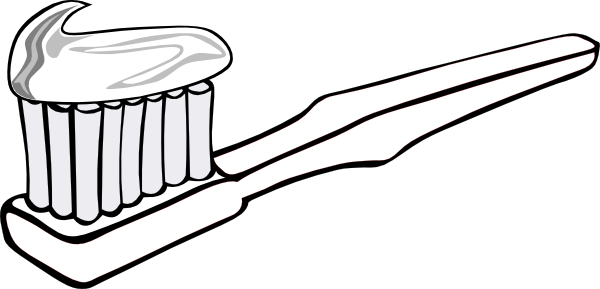 600x289 Toothbrush Clip Art