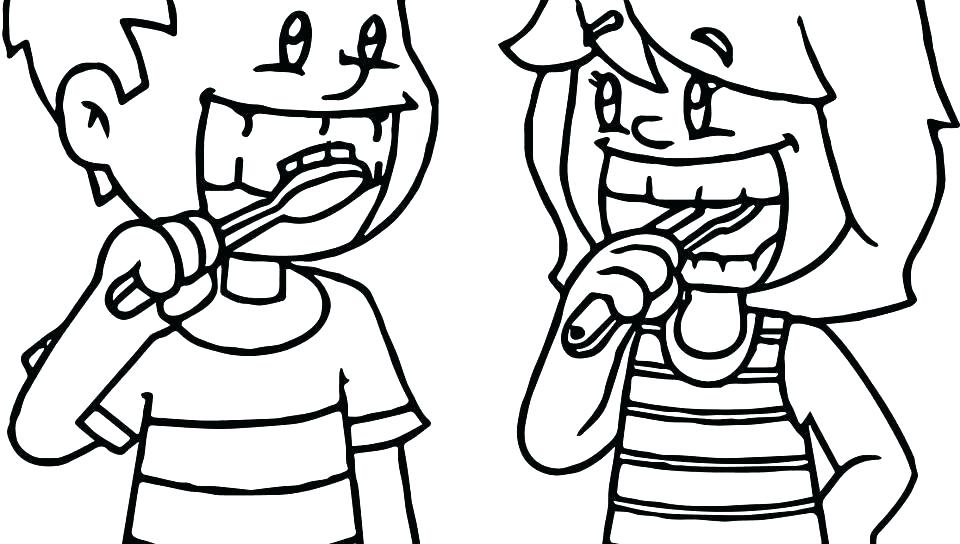 960x544 Toothbrush Coloring Page Toothbrush Coloring Page Tooth Coloring