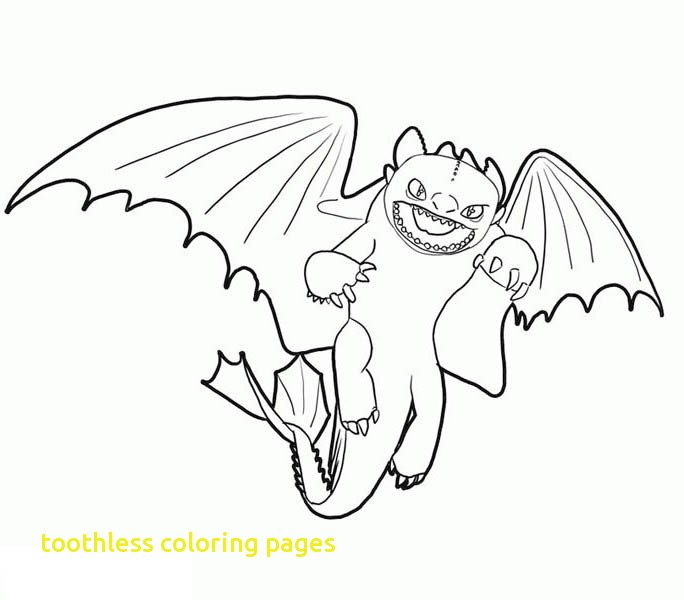684x600 Toothless Coloring Pages With Toothless Flying In How To Train