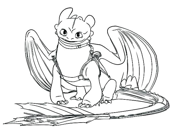 600x462 Toothless Dragon Coloring Pages How To Train Your Dragon Coloring