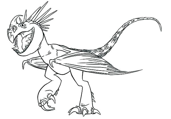 600x420 Printable Dragon Coloring Pages Toothless Dragon Coloring Pages