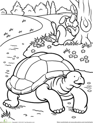 301x397 Fables And Folk Tales Coloring Pages