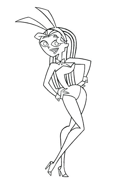 400x607 Total Drama Coloring Pages Total Drama Coloring Pages Total Drama