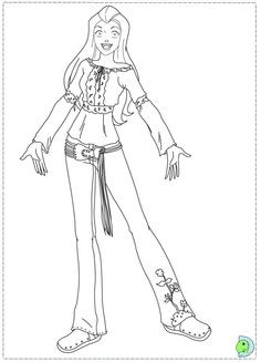 Totally Spies Coloring Pages