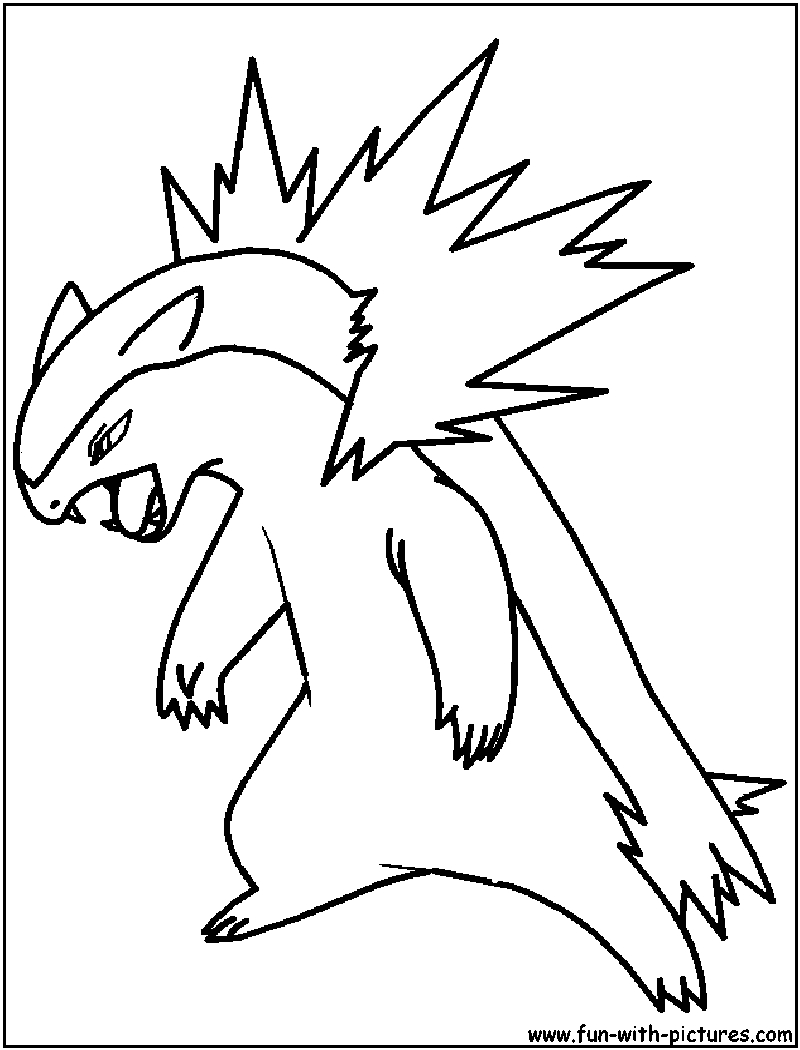 800x1050 Pokemon Coloring Pages Typhlosion Fun Coloring Pages