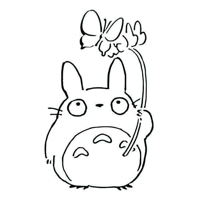 640x640 My Neighbor Totoro Coloring Pages My Neighbor Coloring Book Best