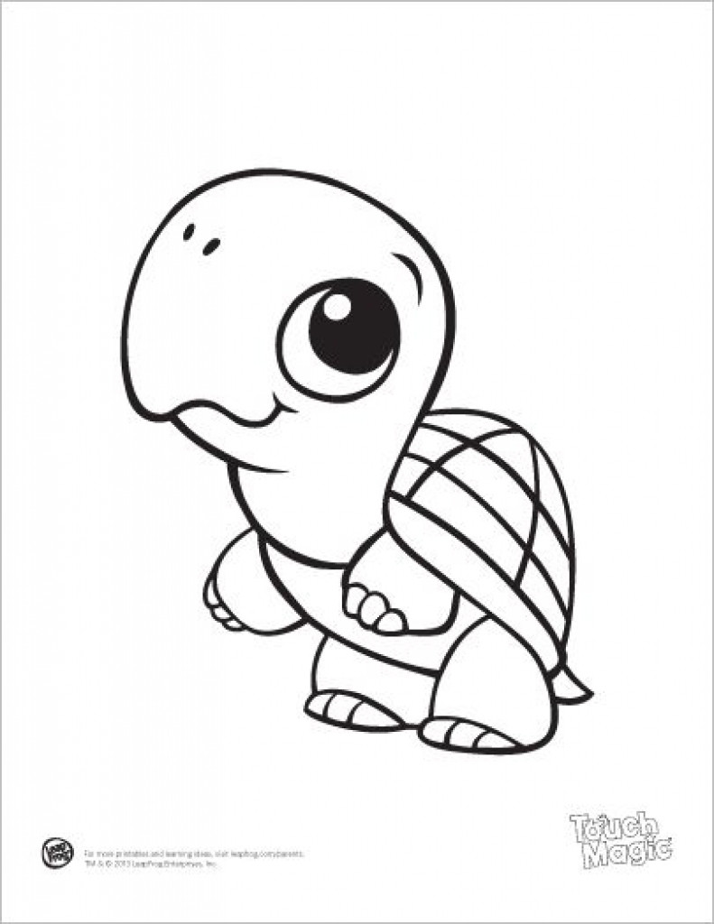 791x1024 Cute Turtle Coloring Pages Vitlt Com Prepossessing Free Acpra