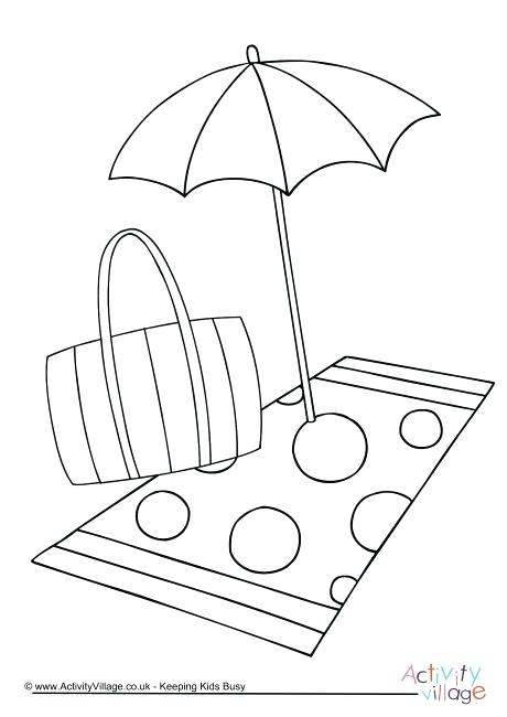 460x650 Beach Coloring Page Beach Colouring Page Beach Towel Coloring