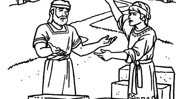 585x329 Tower Of Babel Coloring Page 48 With Tower Of Babel Coloring Page