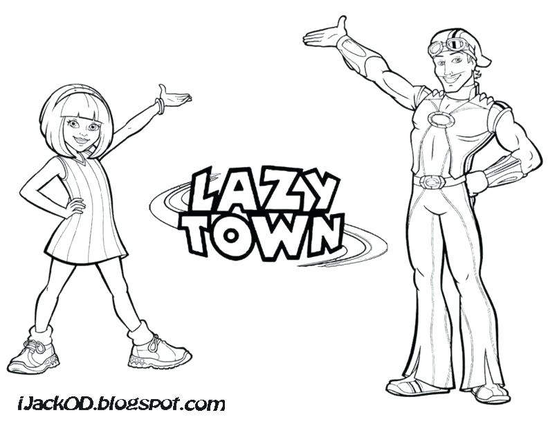 792x612 Lazy Town Coloring Lazy Town Coloring Pages New Lazy Town