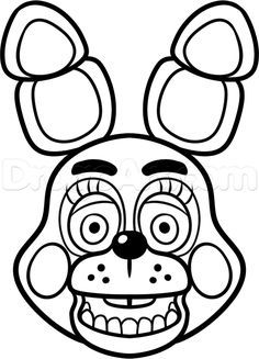 236x327 How To Draw Toy Bonnie From Five Nights