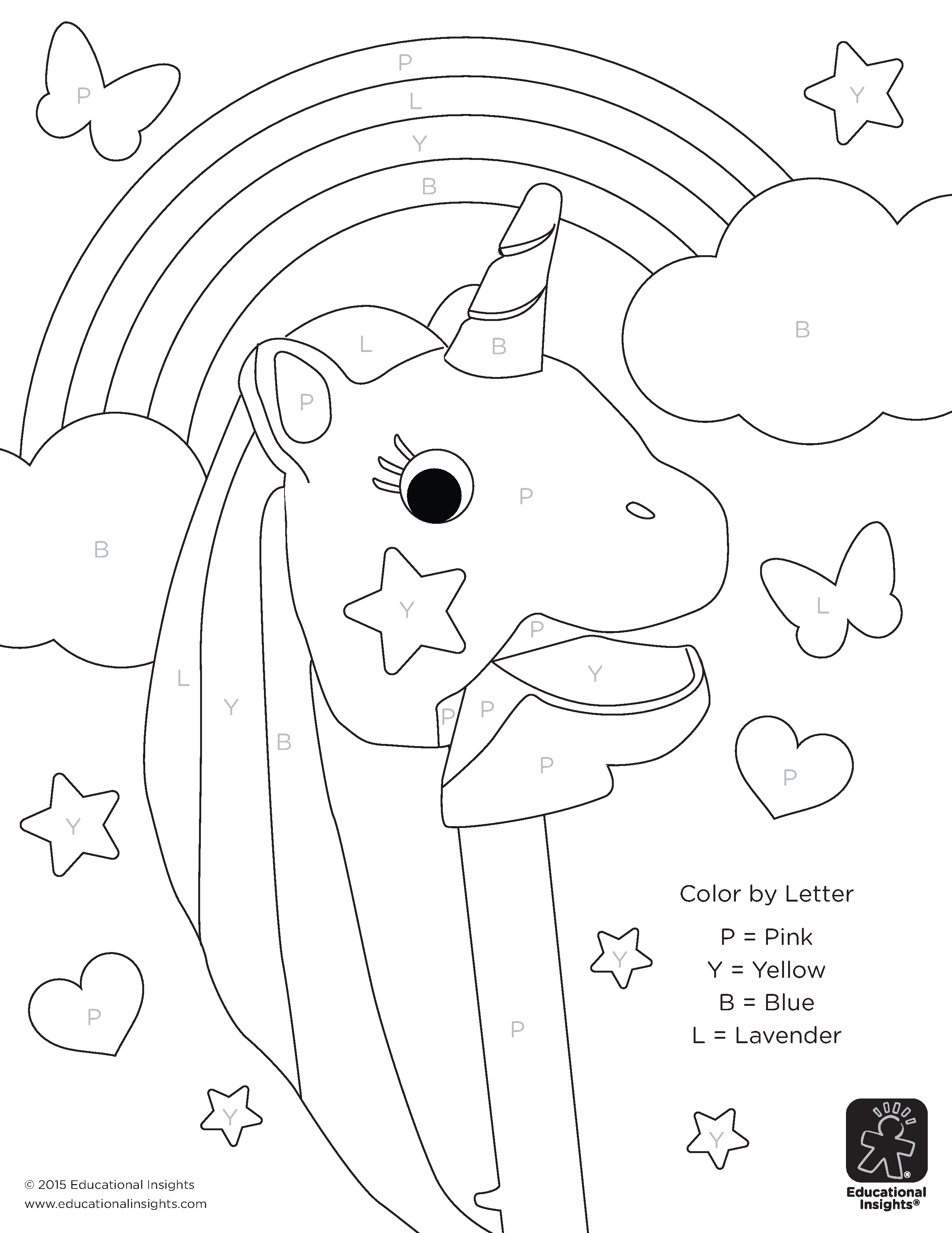 2550x3300 Free Unicorn Color By Letter Activity Sheet Beyond The Toy Chest