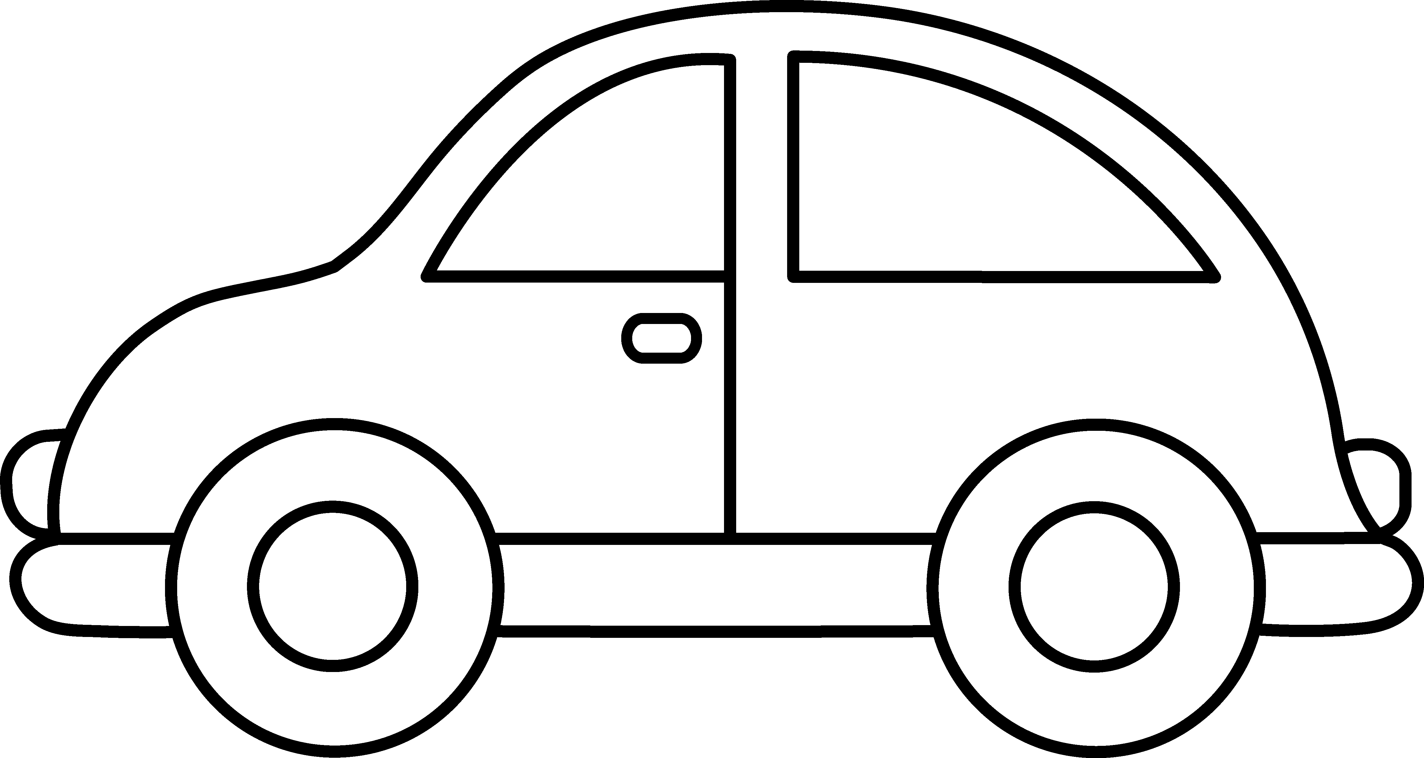 4919x2618 Toy Car Clip Art Black And White Templats 1 Clip