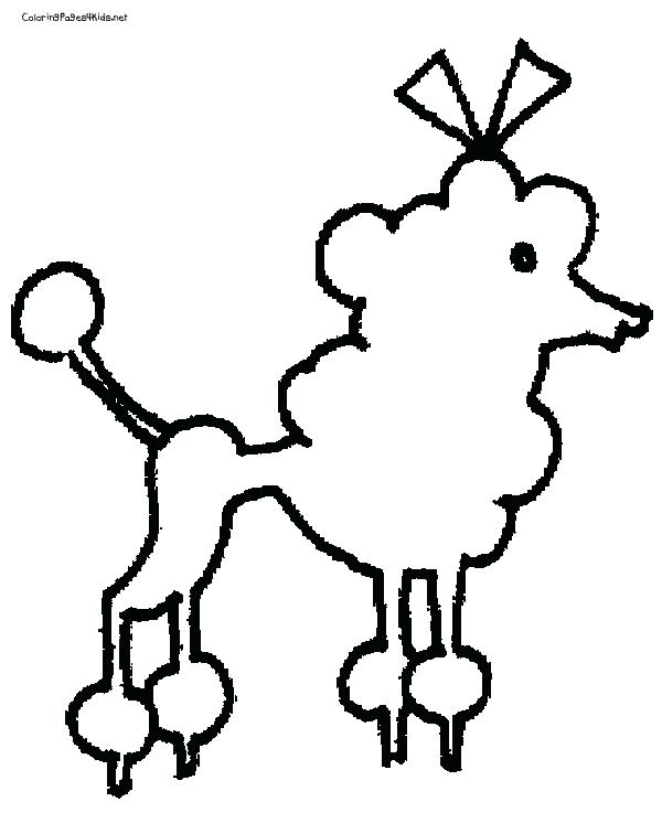 600x756 Poodle Coloring Pages Inspirational Toy Poodle Coloring Page