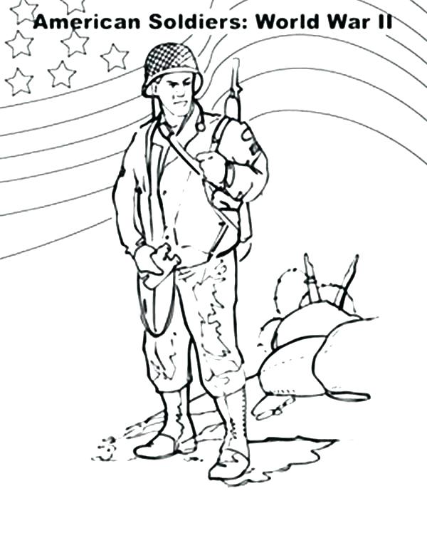 600x755 Soldier Coloring Pages And Soldier Coloring Pages Army Soldier