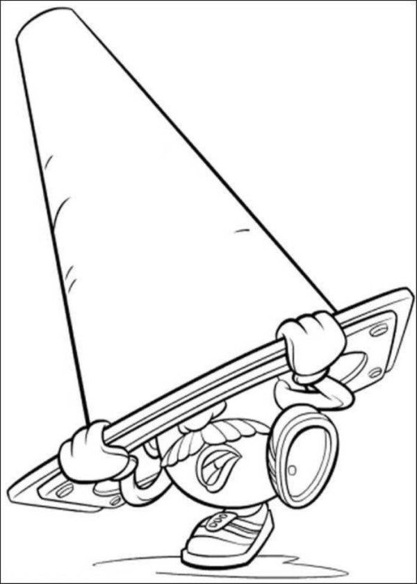 600x841 Mr Potato Head Toy Story 2 Coloring Pages