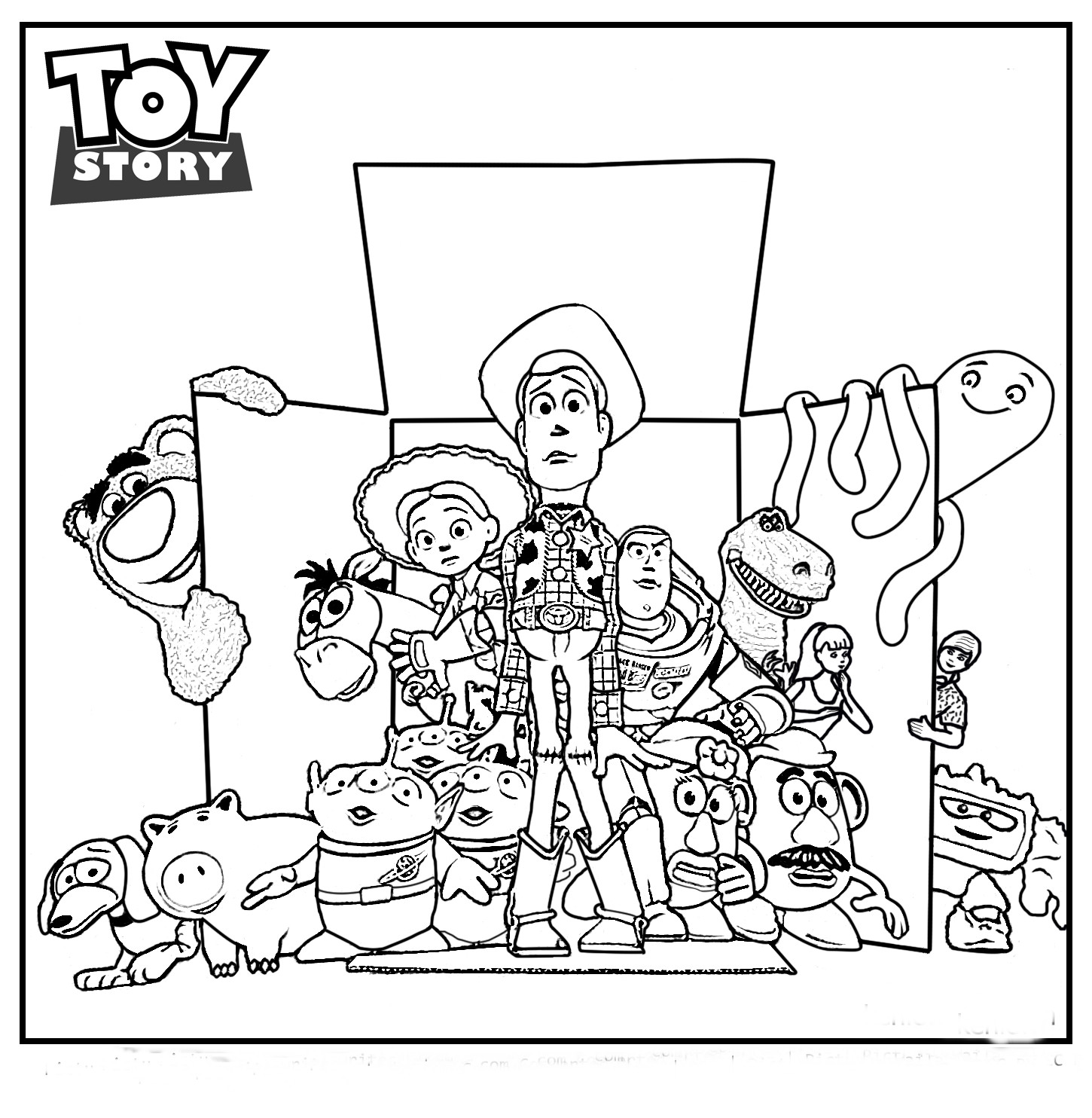 Toy Story 3 Coloring Pages