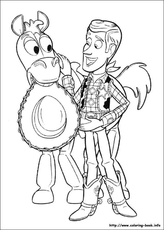 567x794 Toy Story 3 Coloring Pages On Coloring