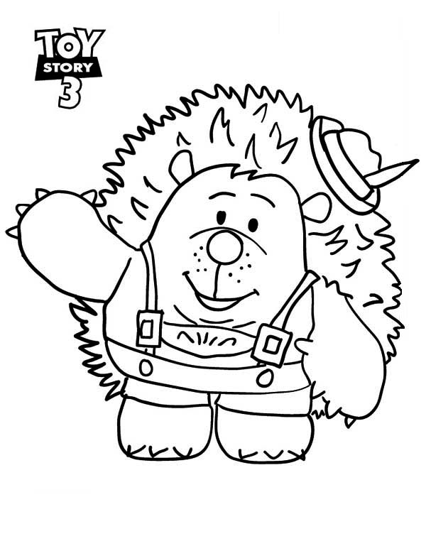 600x776 Meet Mr Pricklepants In Toy Story 3 Coloring Page