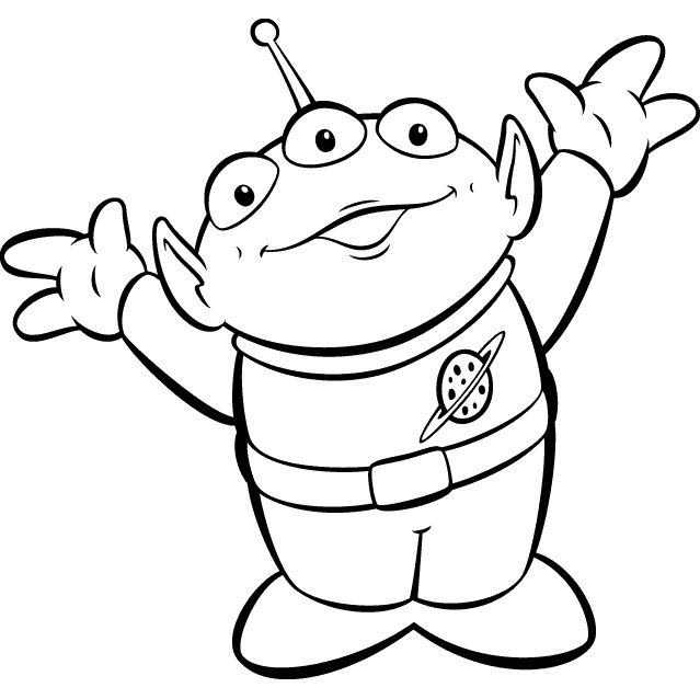 639x638 Coloriage Dessins. Toy Story 11 Cartoons