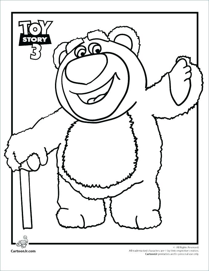 680x880 Toy Story 3 Characters Coloring Pages