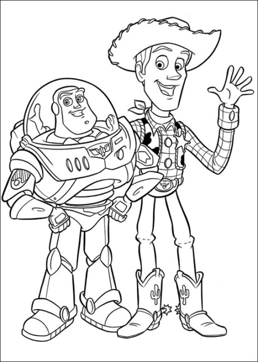 Toy Story Coloring Pages