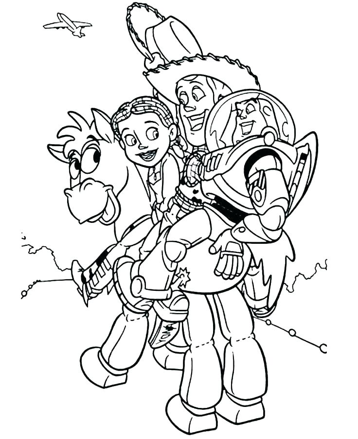 736x904 Jessie Toy Story Coloring Pages Coloring Pages Toy Story Coloring