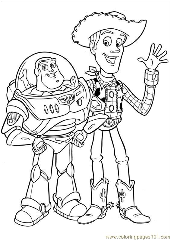 567x794 Toy Story 3 27 Coloring Page