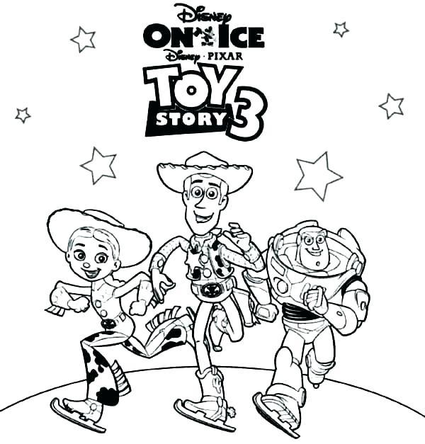 600x627 Toy Story 1 Characters Coloring Pages Fuhrer Von