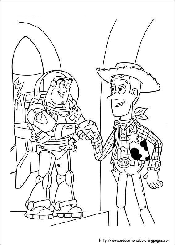 567x794 Coloring Pages For Kids Toy Story 2 Coloring Pages