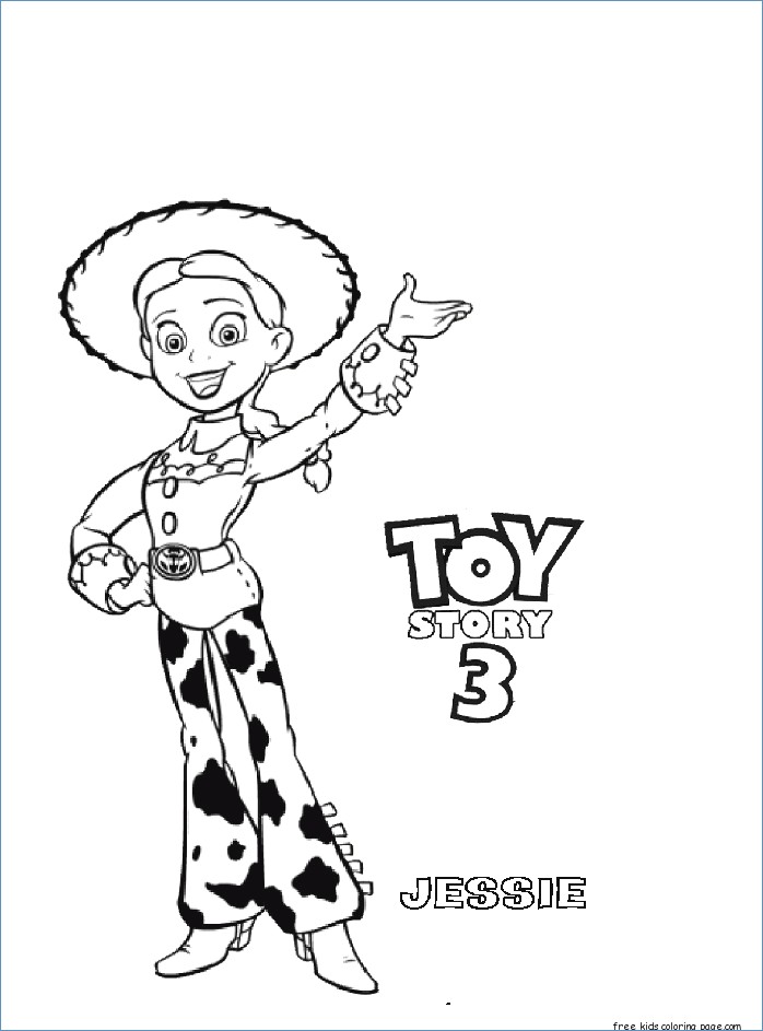 698x943 Toy Story Bullseye The Horse Coloring Page
