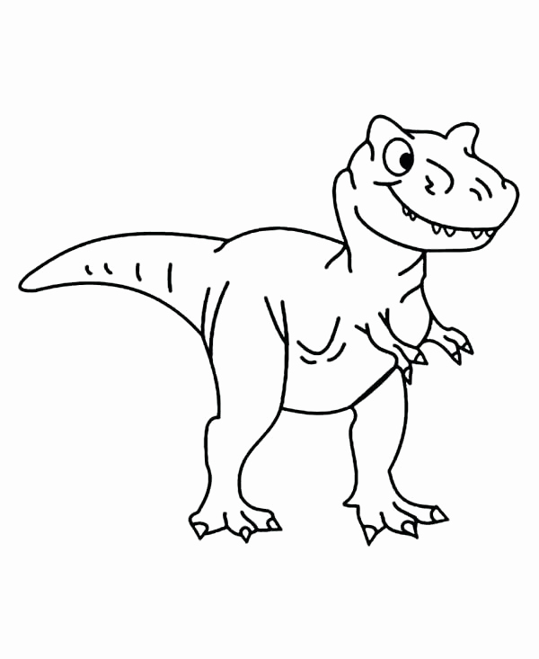 600x733 Baby Coloring Page Leversetdujourfo Toy Story Rex Coloring Pages