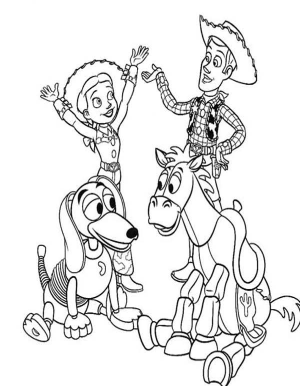 600x770 Toy Story Happy Toy Story Coloring Pages Toy