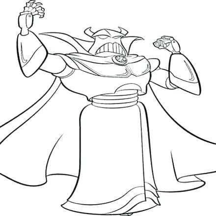 440x440 Zurg Coloring Pages Toy Story Coloring Page Coloring Pages Color