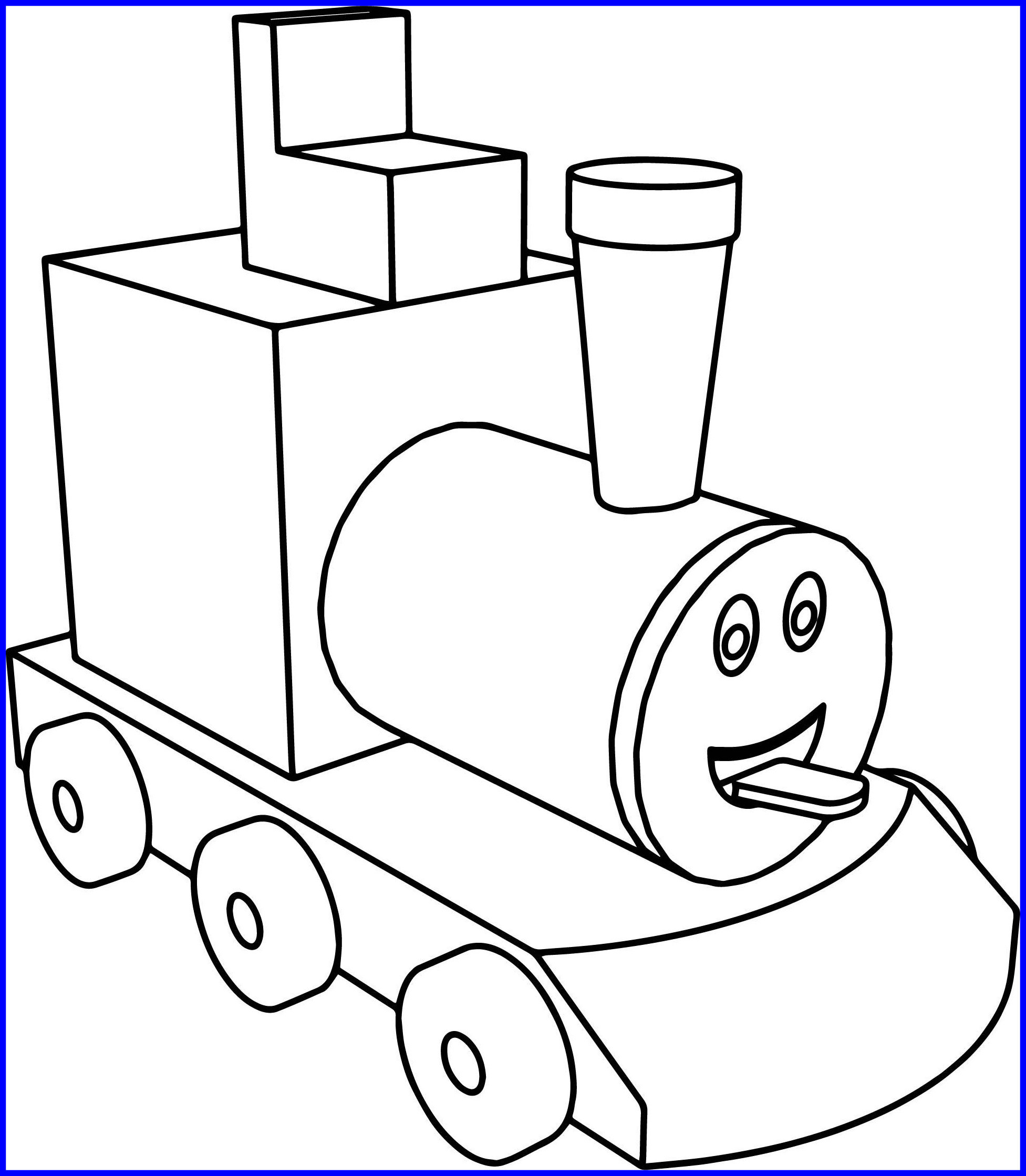 1953x2239 Toy Train For Coloring