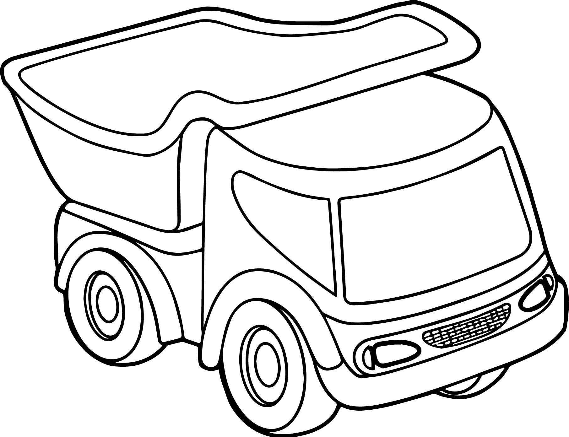 1812x1392 Appealing Toy Car Truck Coloring Page Wecoloringpage Pics