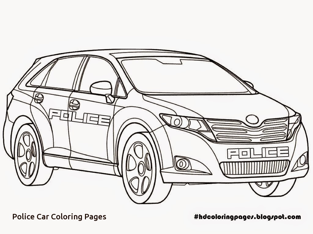 1024x768 Surprising Design Police Car Coloring Page Free Printable Pages 8