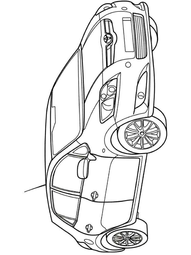 750x1000 Toyota Coloring Pages 3