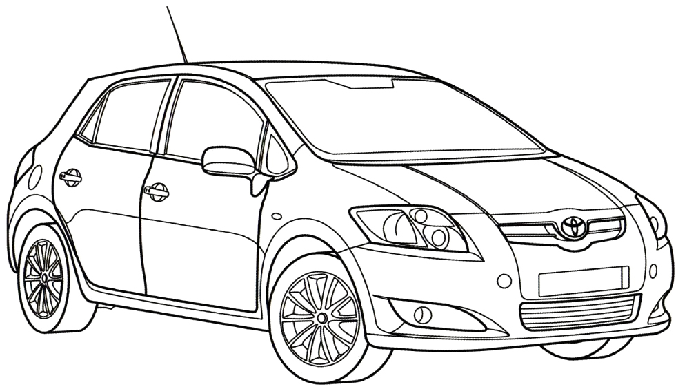 980x568 Toyote Coloring Pages