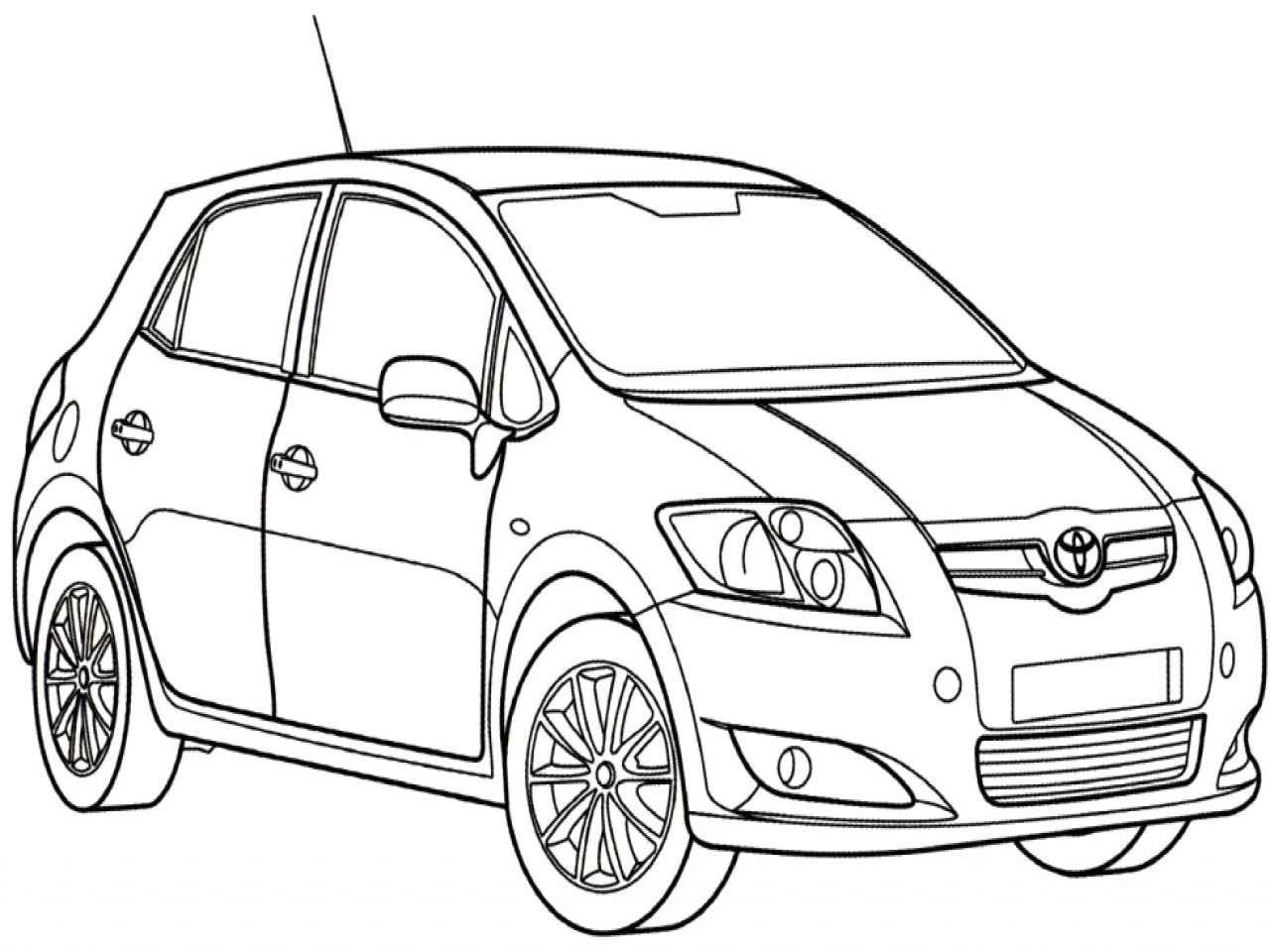 1280x960 Tundra Coloring Pages