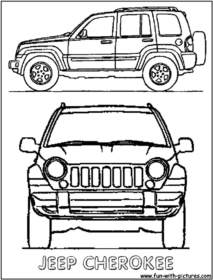 736x966 Jeep Cherokee Coloring Page Jeep Cherokee Colouring Pages Dad
