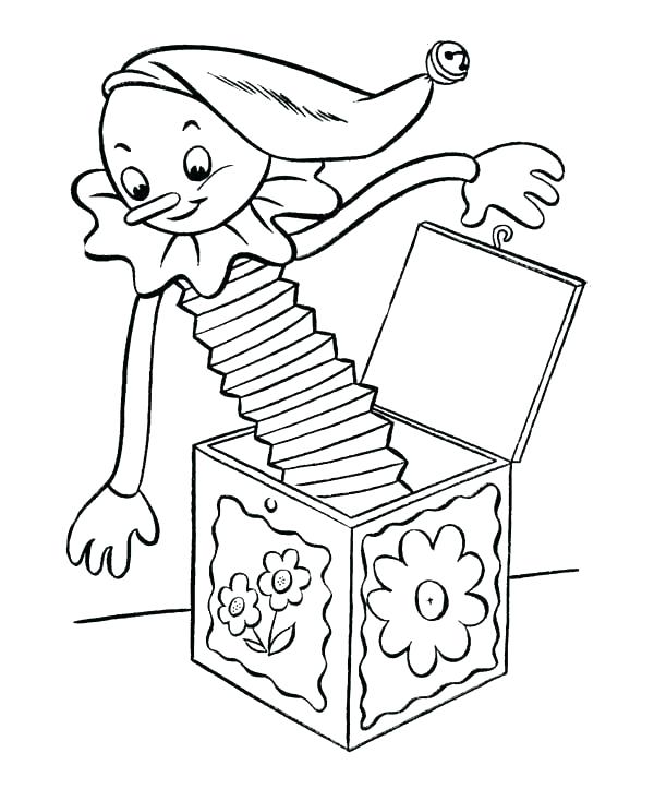 600x734 Box Coloring Page Misfit Toys Coloring Pages Misfit Toys Coloring