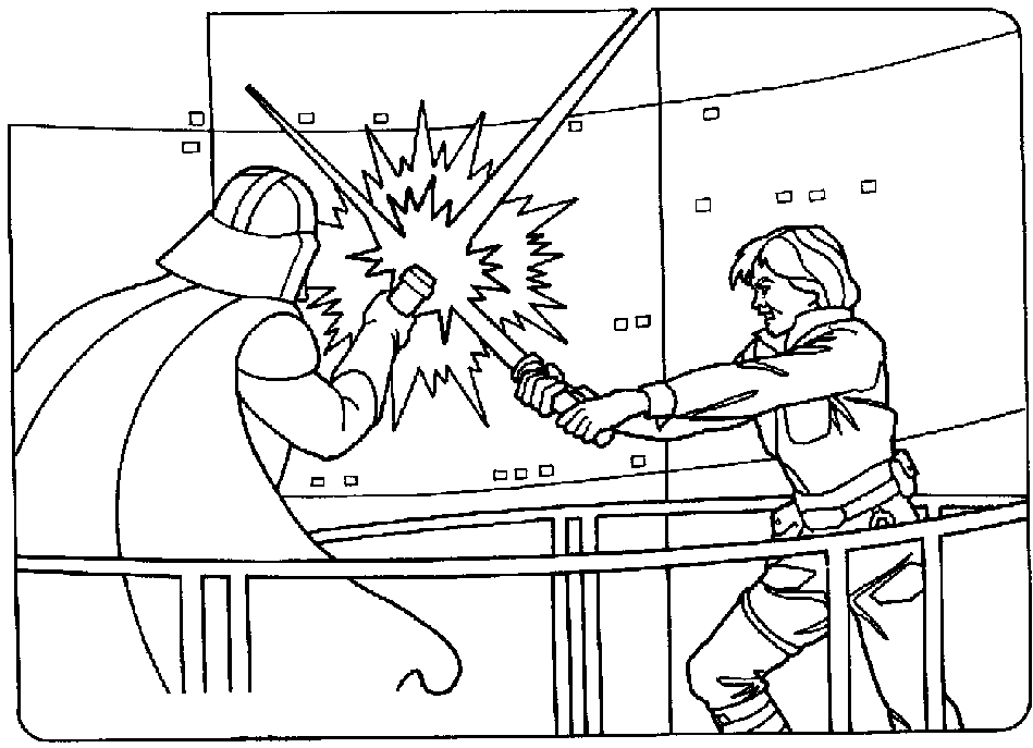 949x687 Luke Skywalker Coloring Pages Drawn Darth Vader Traceable 5