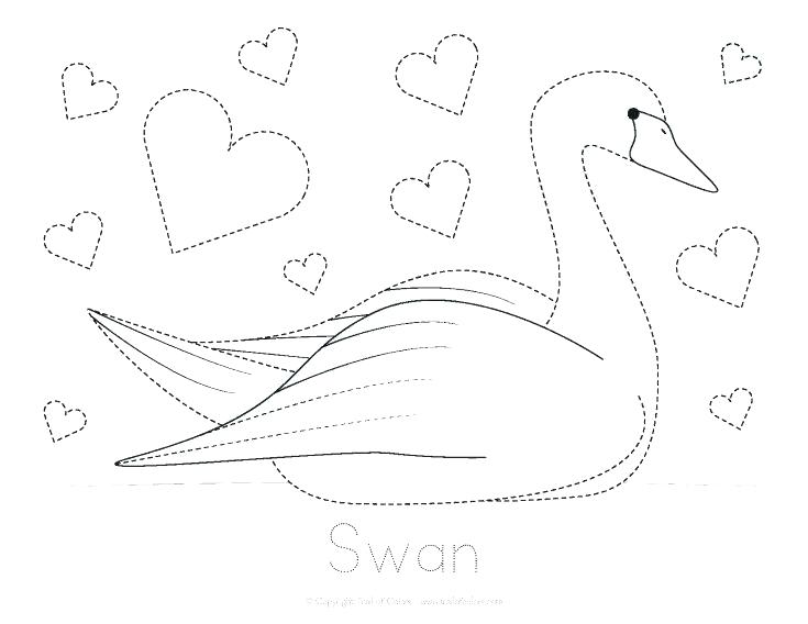 735x568 Tracing And Colouring Worksheets Tracing Free Coloring Page