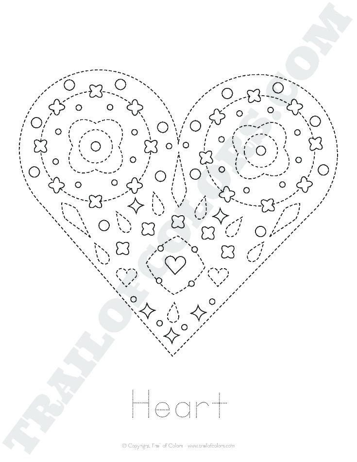 735x951 Tracing Coloring Pages