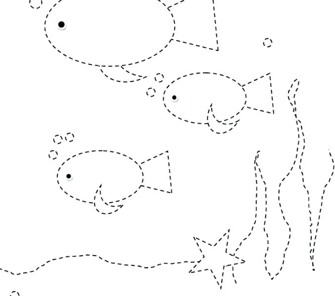 678x600 Tracing Coloring Pages